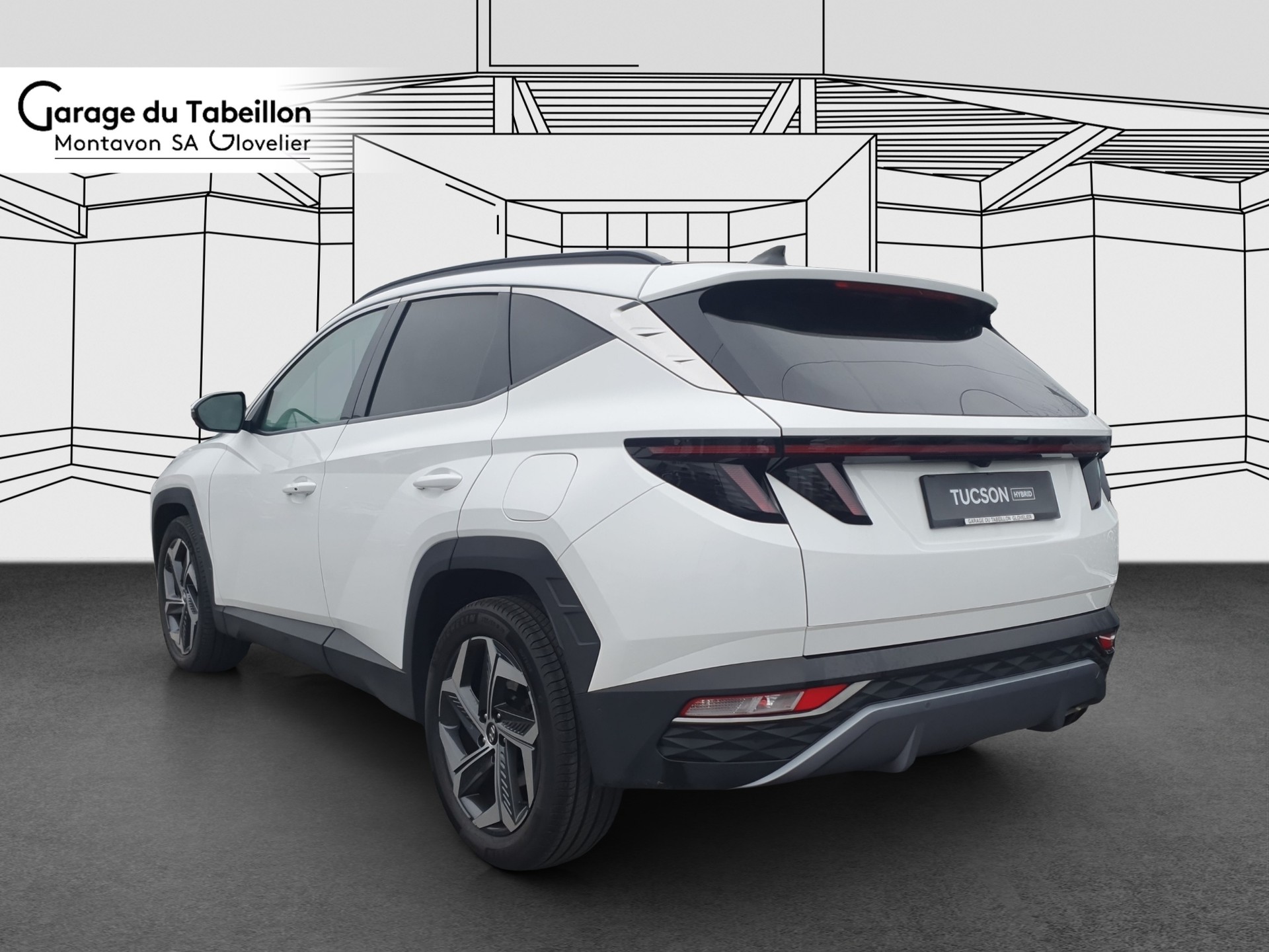 HYUNDAI Tucson 1.6 HEV Vertex Sunroof 4WD-image-2