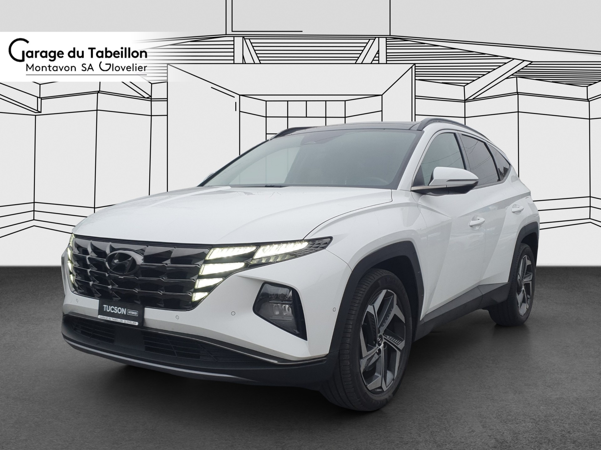 HYUNDAI Tucson 1.6 HEV Vertex Sunroof 4WD-image-0