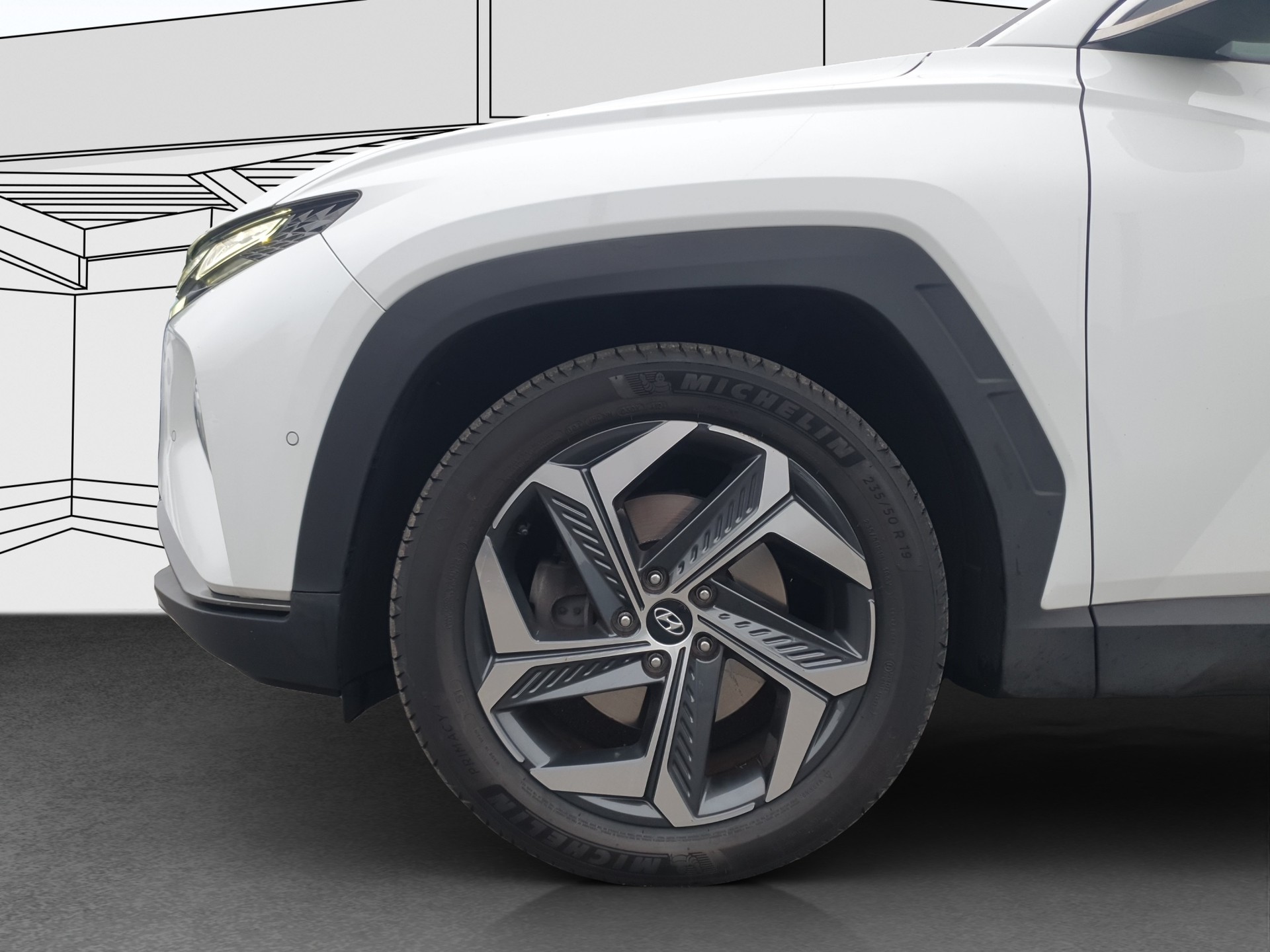 HYUNDAI Tucson 1.6 HEV Vertex Sunroof 4WD-image-5