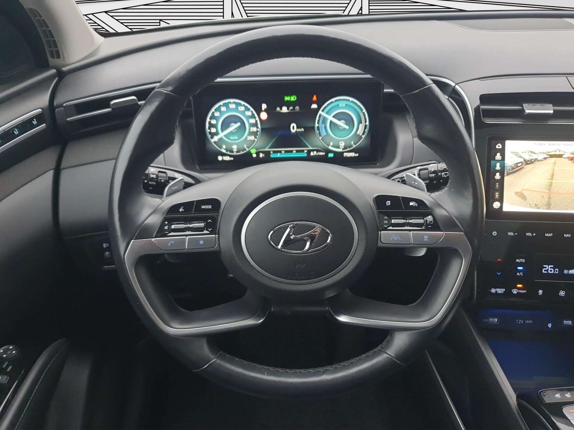 HYUNDAI Tucson 1.6 HEV Vertex Sunroof 4WD-image-9