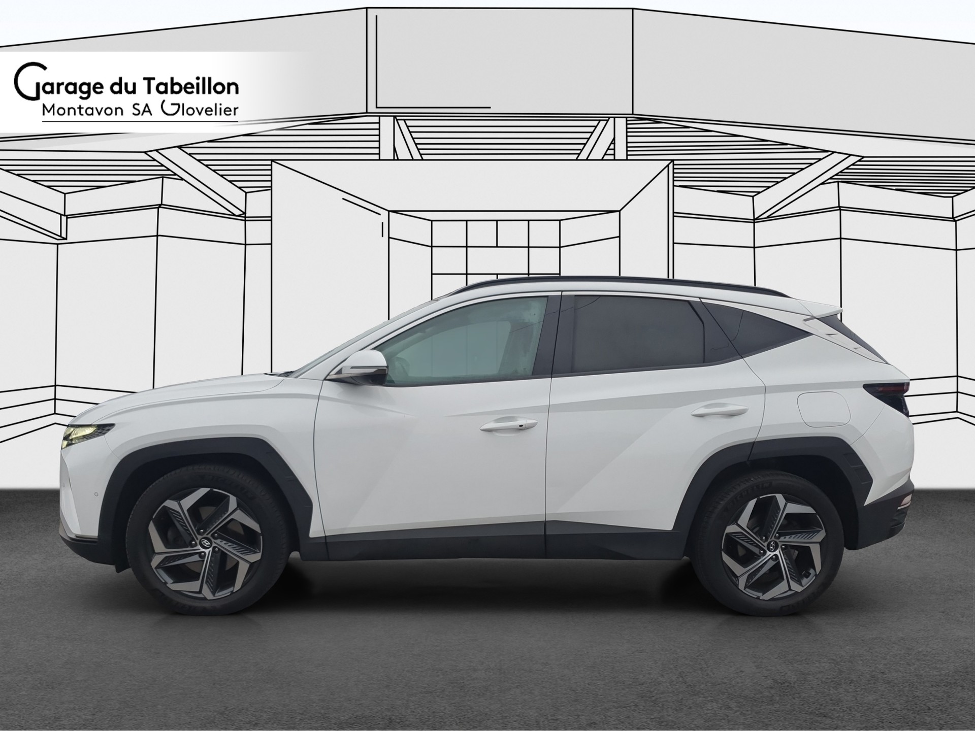 HYUNDAI Tucson 1.6 HEV Vertex Sunroof 4WD-image-1