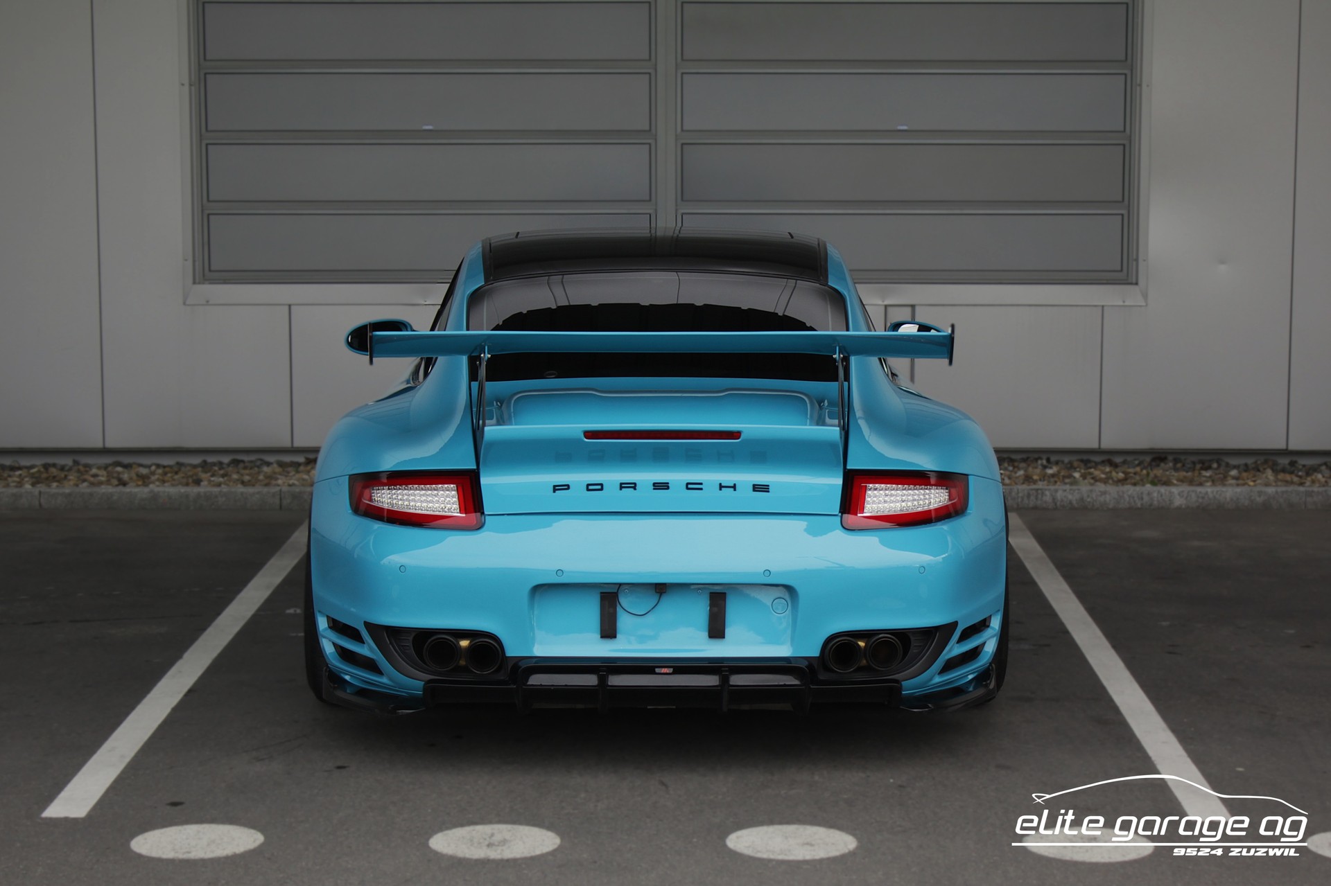 PORSCHE 911 Turbo PTS MIAMI BLUE-image-3