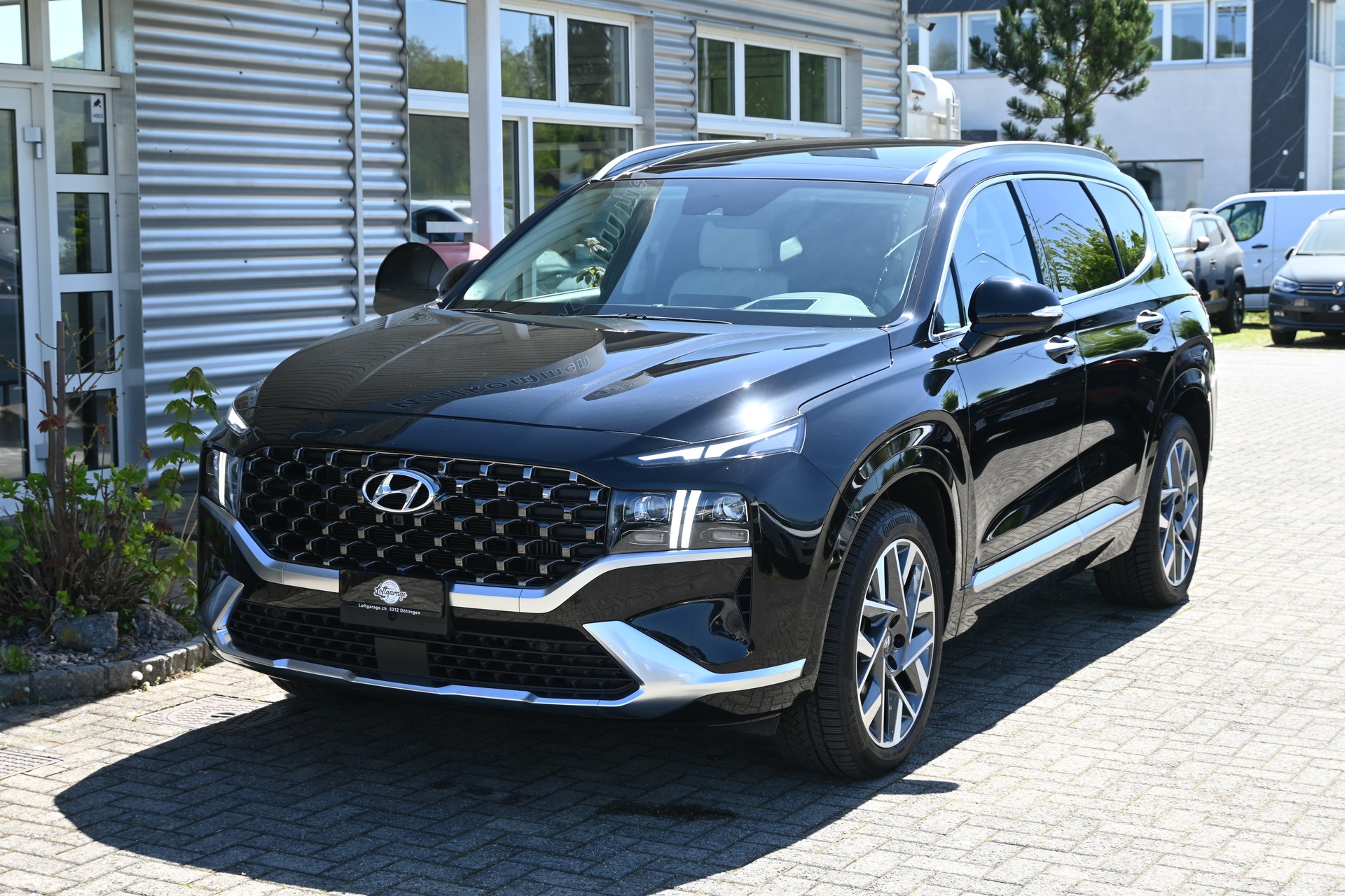 HYUNDAI Santa Fe 2.2 CRDI Vertex 4WD Automatic 7-Plätzer + Werksgarantie 02.2027-image-1