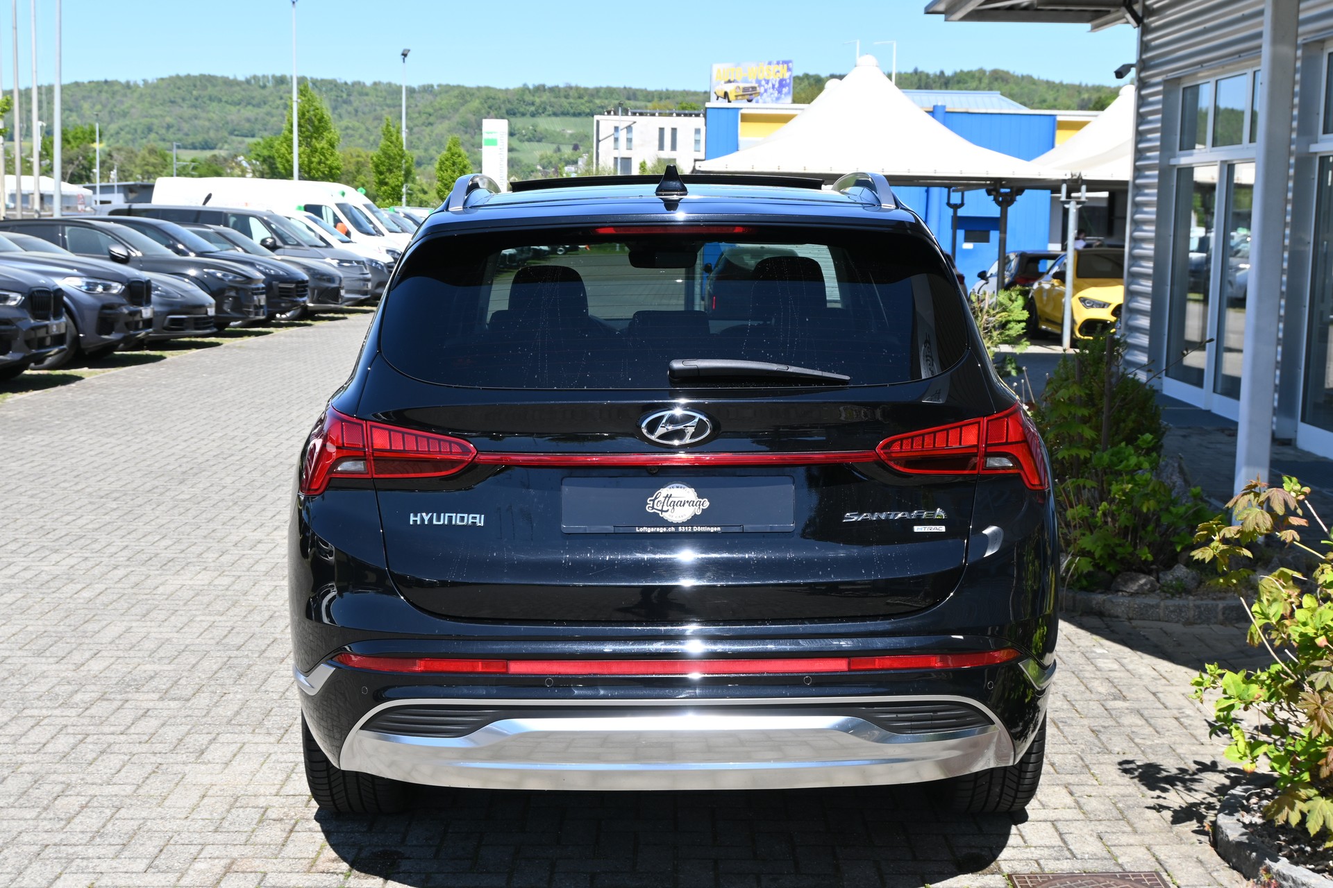 HYUNDAI Santa Fe 2.2 CRDI Vertex 4WD Automatic 7-Plätzer + Werksgarantie 02.2027-image-3