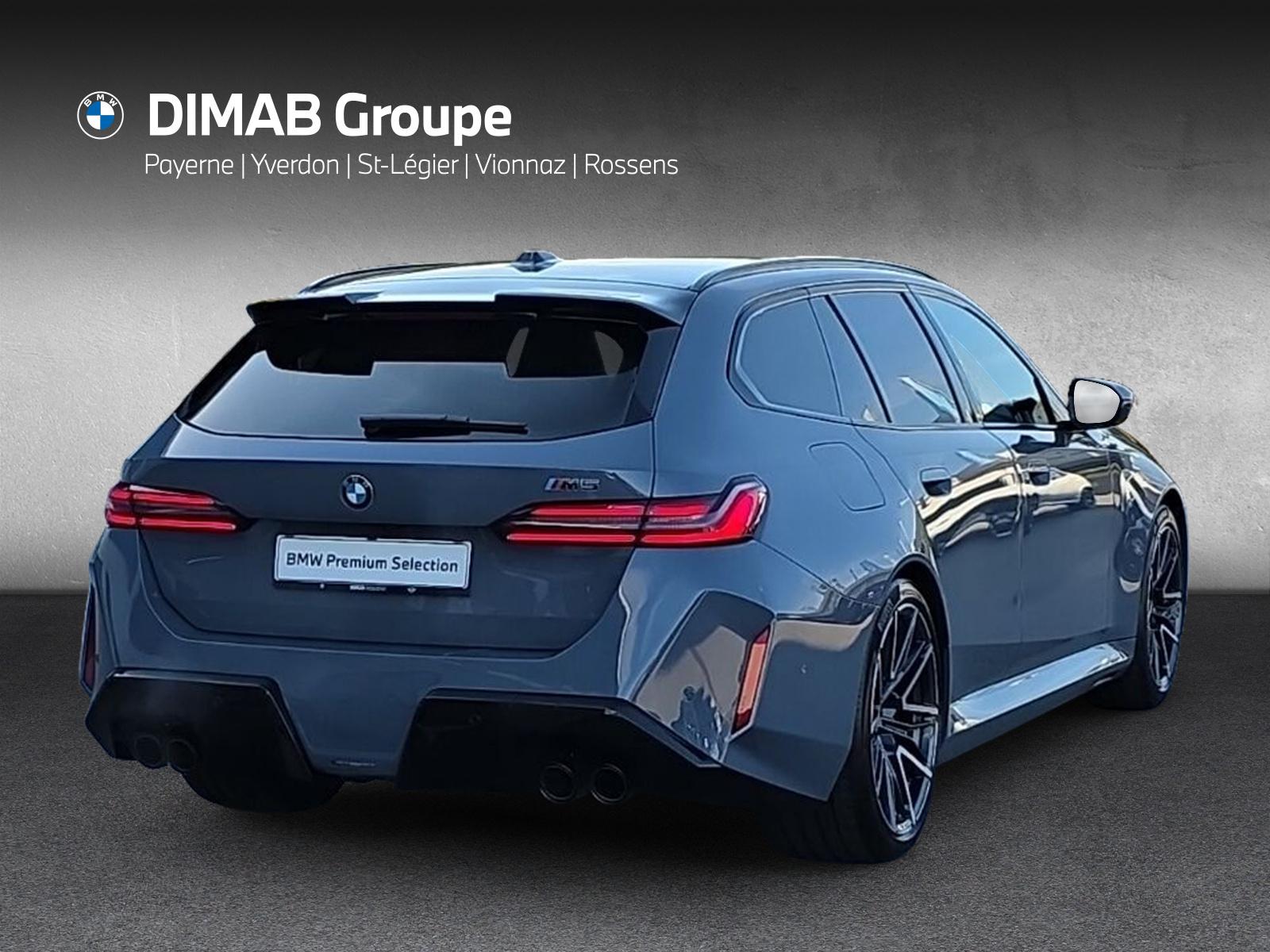 BMW M5 xDrive Touring (CH) * Individual Storm Bay *-image-4
