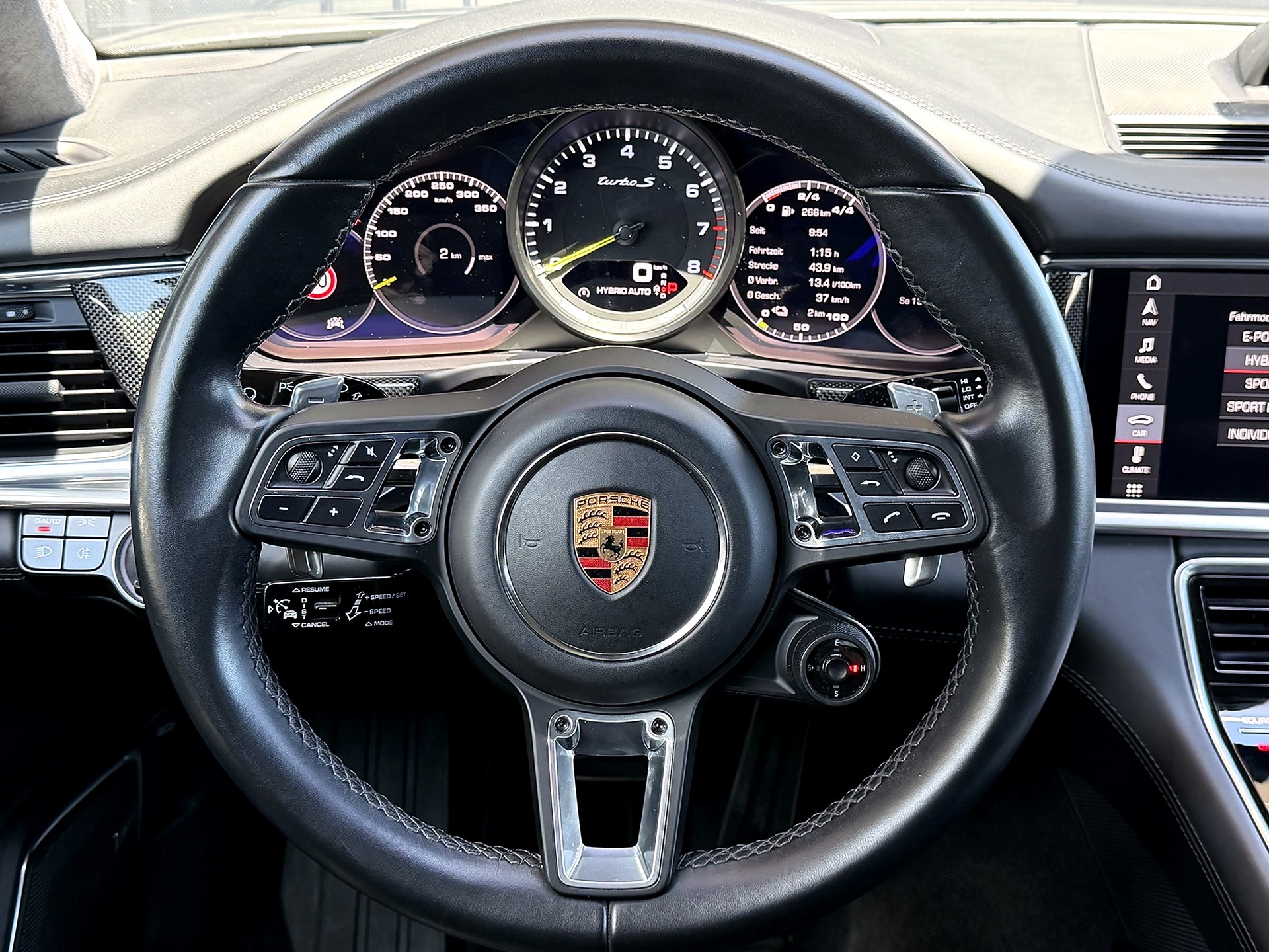 PORSCHE Panamera Turbo S E-Hybrid PDK | CH-Fahrzeug | Panorama | Carbon | Top Ausstattung-image-8