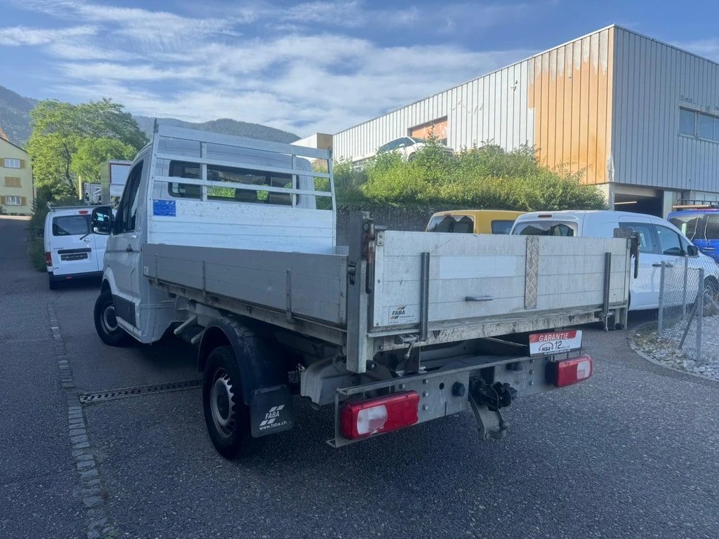 VW Crafter 35 2.0 TDI Entry L3 RWD ** 3-Plätzer ** 3-Seitenkipperbrücke ** Klimaanlage ** Anh-Kupplung 3500kg ** Nutzlast-1000kg-image-3