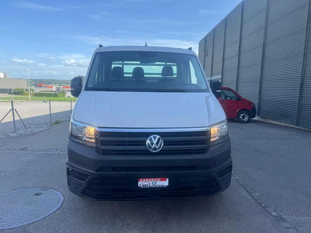VW Crafter 35 2.0 TDI Entry L3 RWD ** 3-Plätzer ** 3-Seitenkipperbrücke ** Klimaanlage ** Anh-Kupplung 3500kg ** Nutzlast-1000kg-image-1