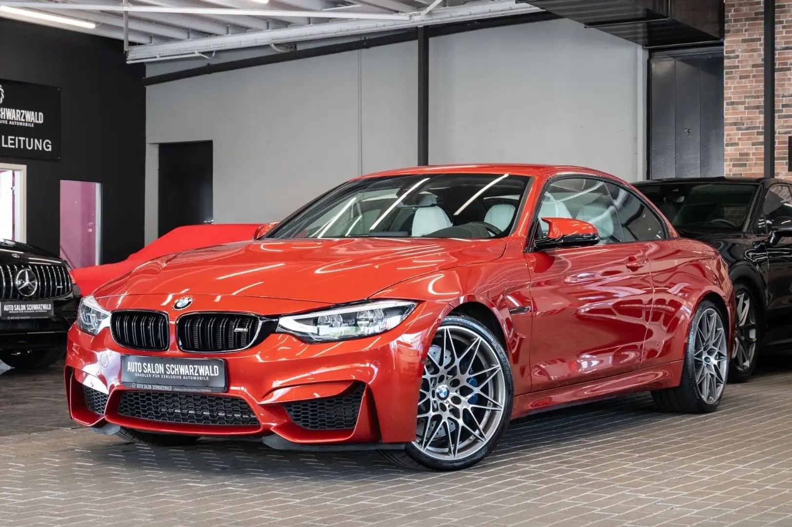 BMW BMW M4 Competition Cabrio|M-AERO|HEAD-UP|H&K|KEYLESS | 12 MONATE GARANTIE-image-0