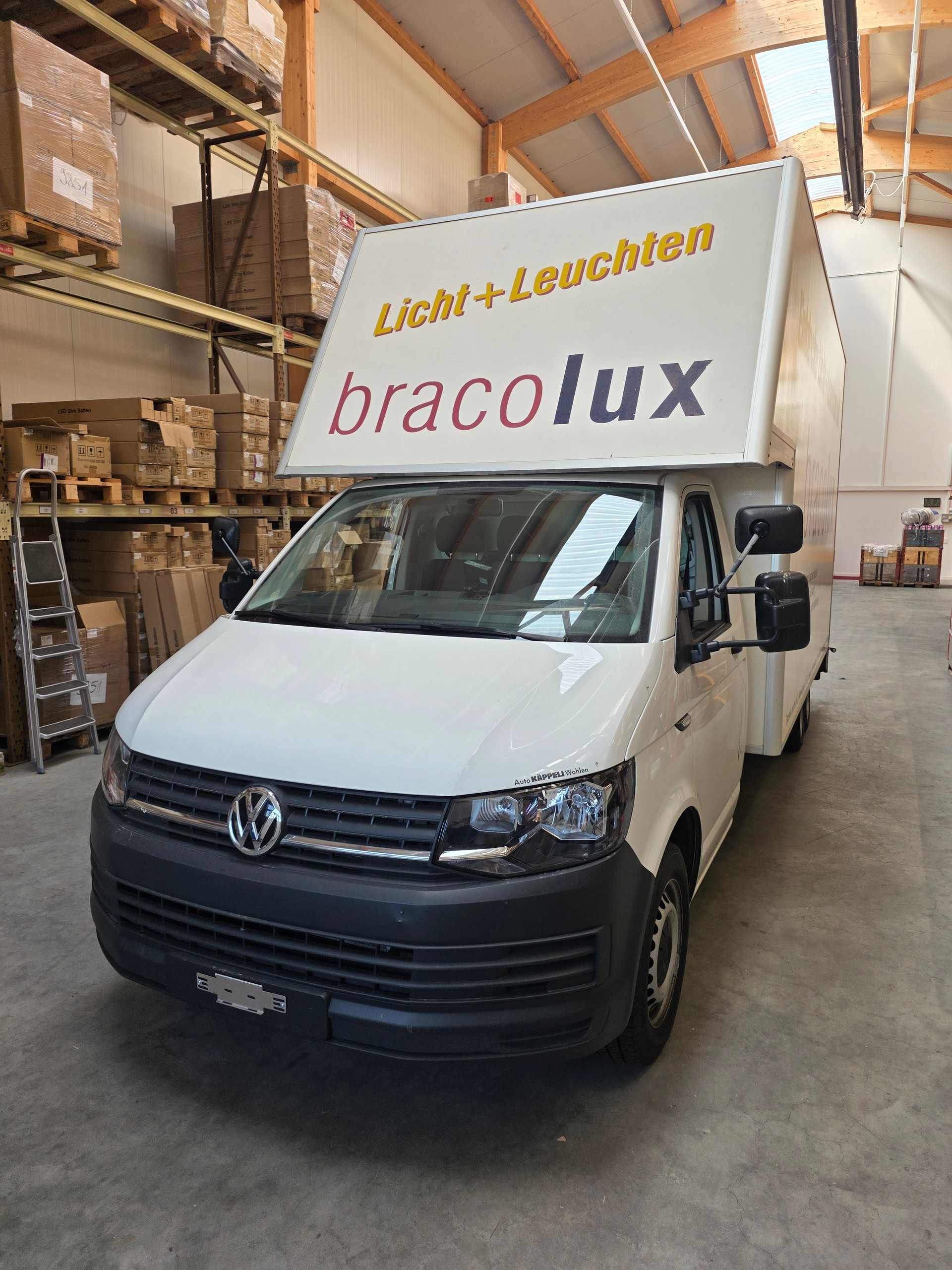 VW T6 TDI 2.0 DSG mit Kastenaufbau und Hebebühne-image-0