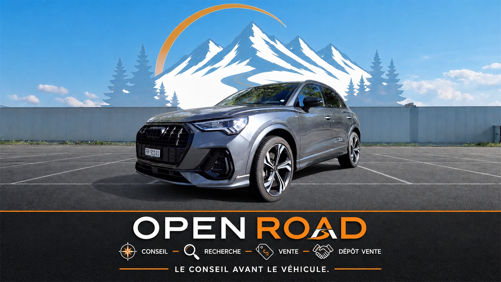 AUDI Q3 Sportback 40 TFSI S line quattro S-tronic-image-0
