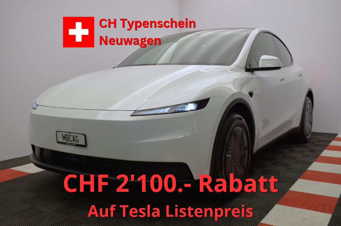 TESLA Model Y 534km WLTP, CH IVI, 2026er Facelift mit schwarzem Dachhimmel und neuem 16 Zoll Monitor-image-0