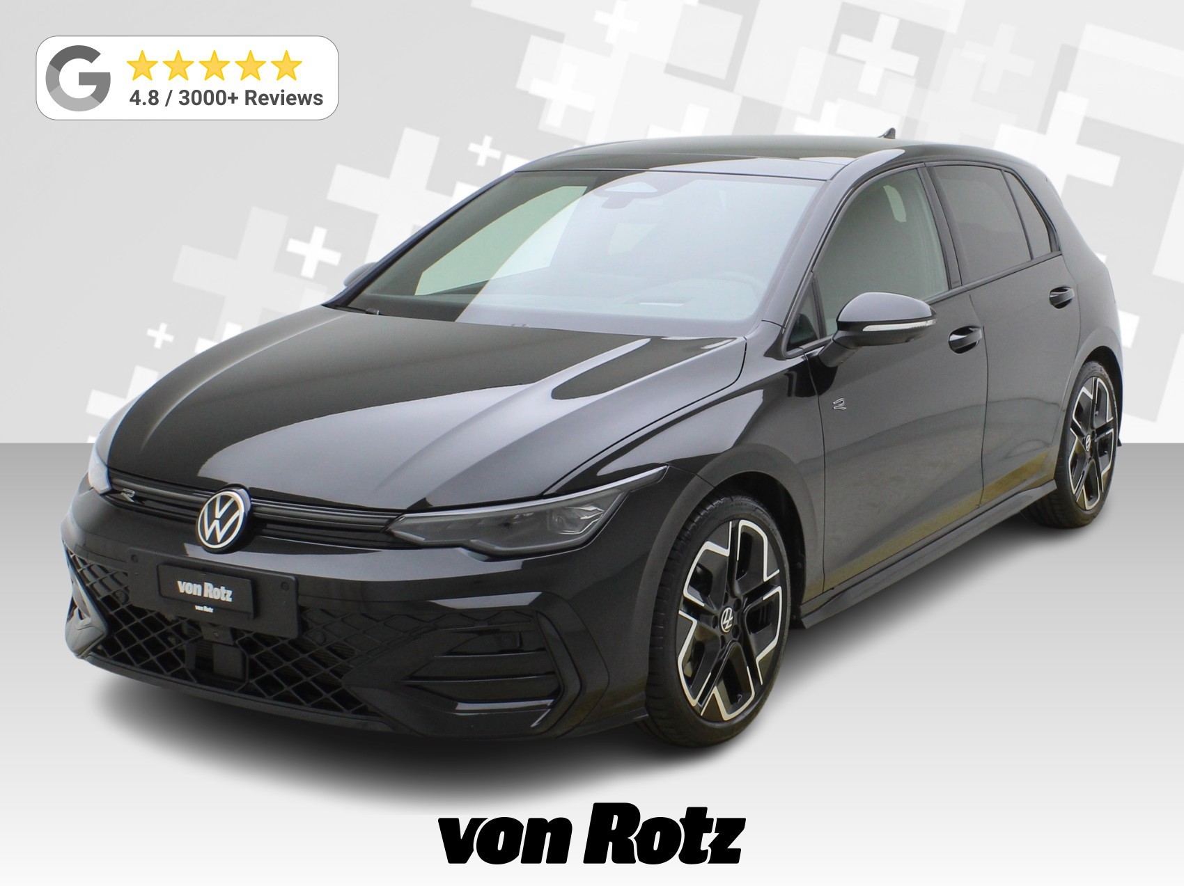 VW Golf 8.5 2.0 TSI DSG R-Line Black Style 4Motion **VW Werksgarantie bis 12/2030**-image-0