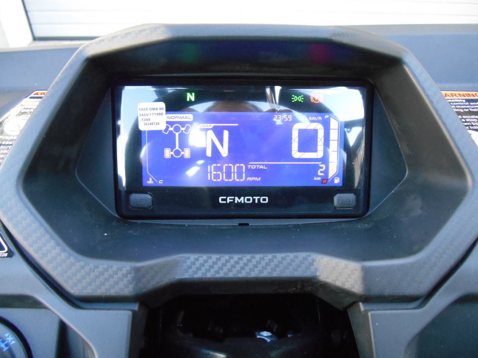 CF MOTO UF600 4x4 Brücke-image-11