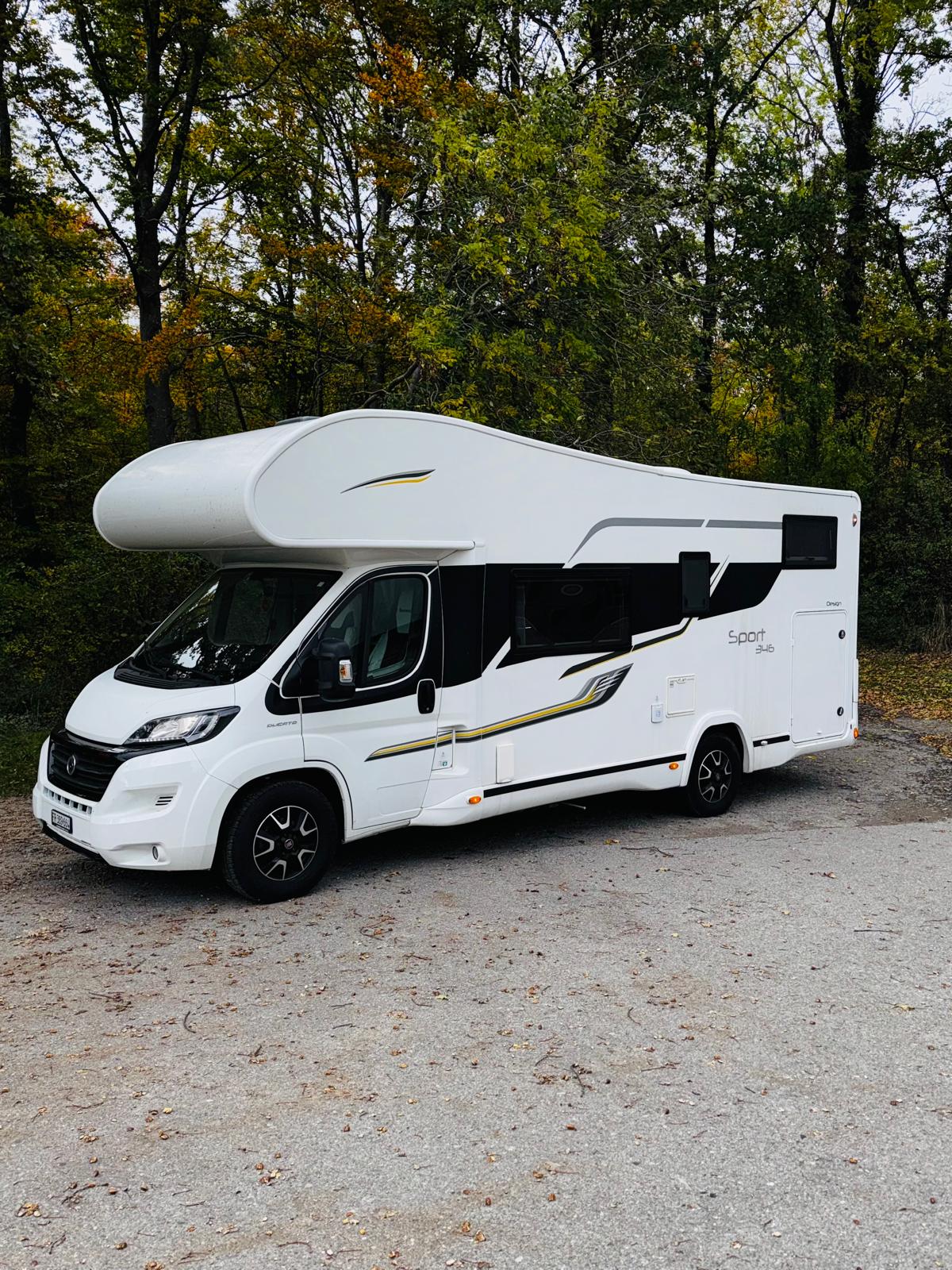 FIAT Ducato Benimar sport 346 / 6 places conduite-image-0