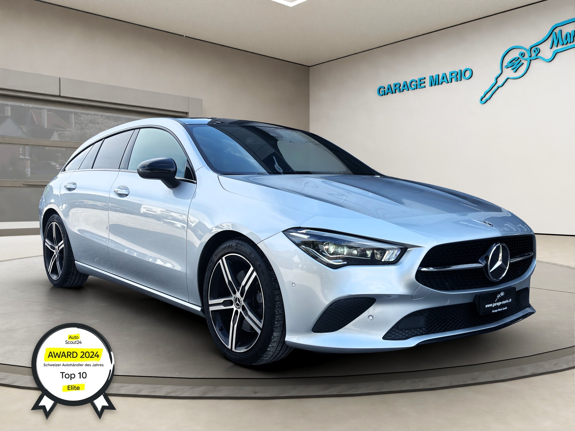 MERCEDES-BENZ CLA Shooting Brake 220 d 4Matic ✅CH-Fahrzeug & 8-fach bereift auf ALU✅Progressive-image-0