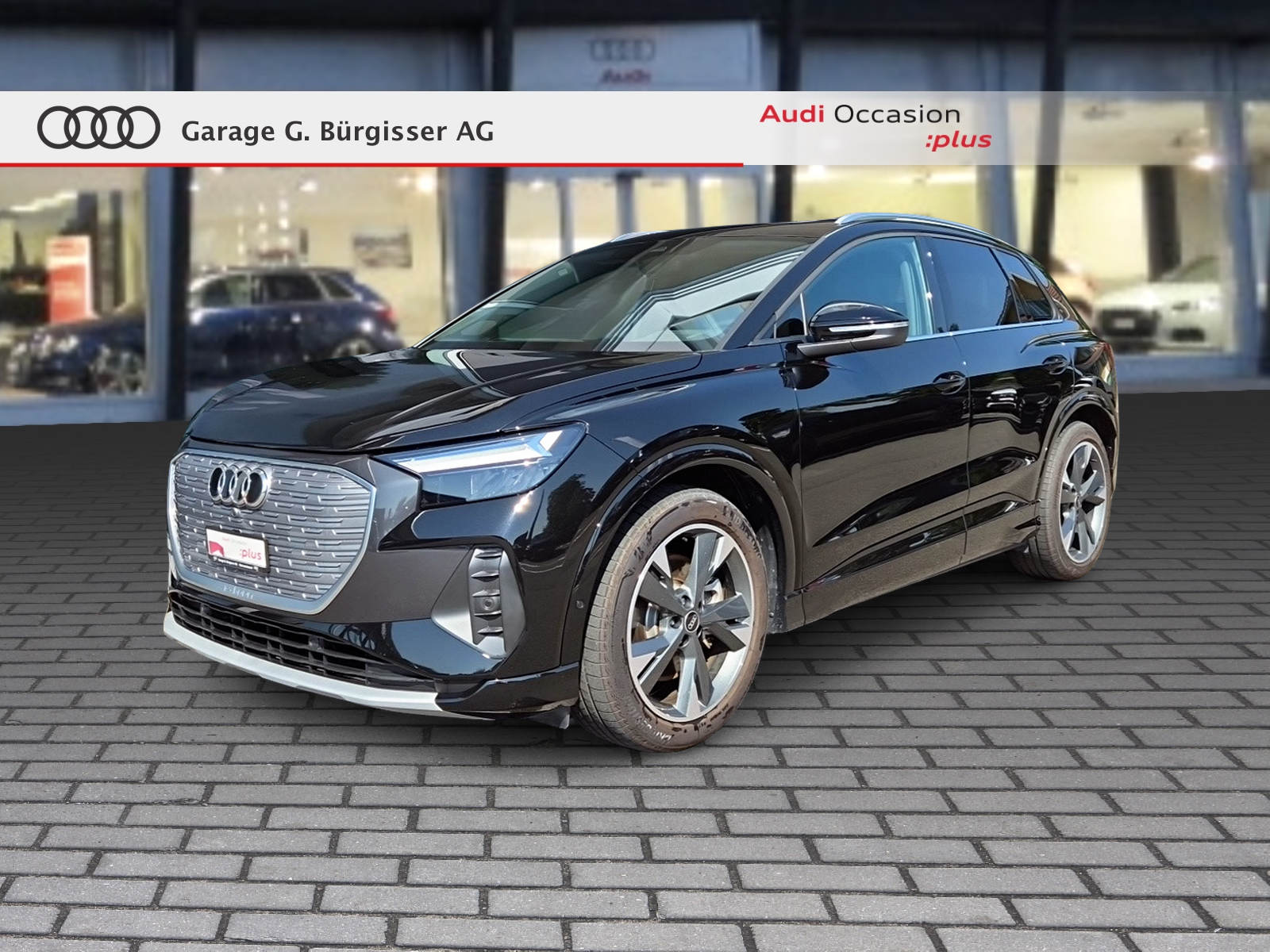AUDI Q4 e-tron 45 quattro Mythosschwarz Metallic-image-0