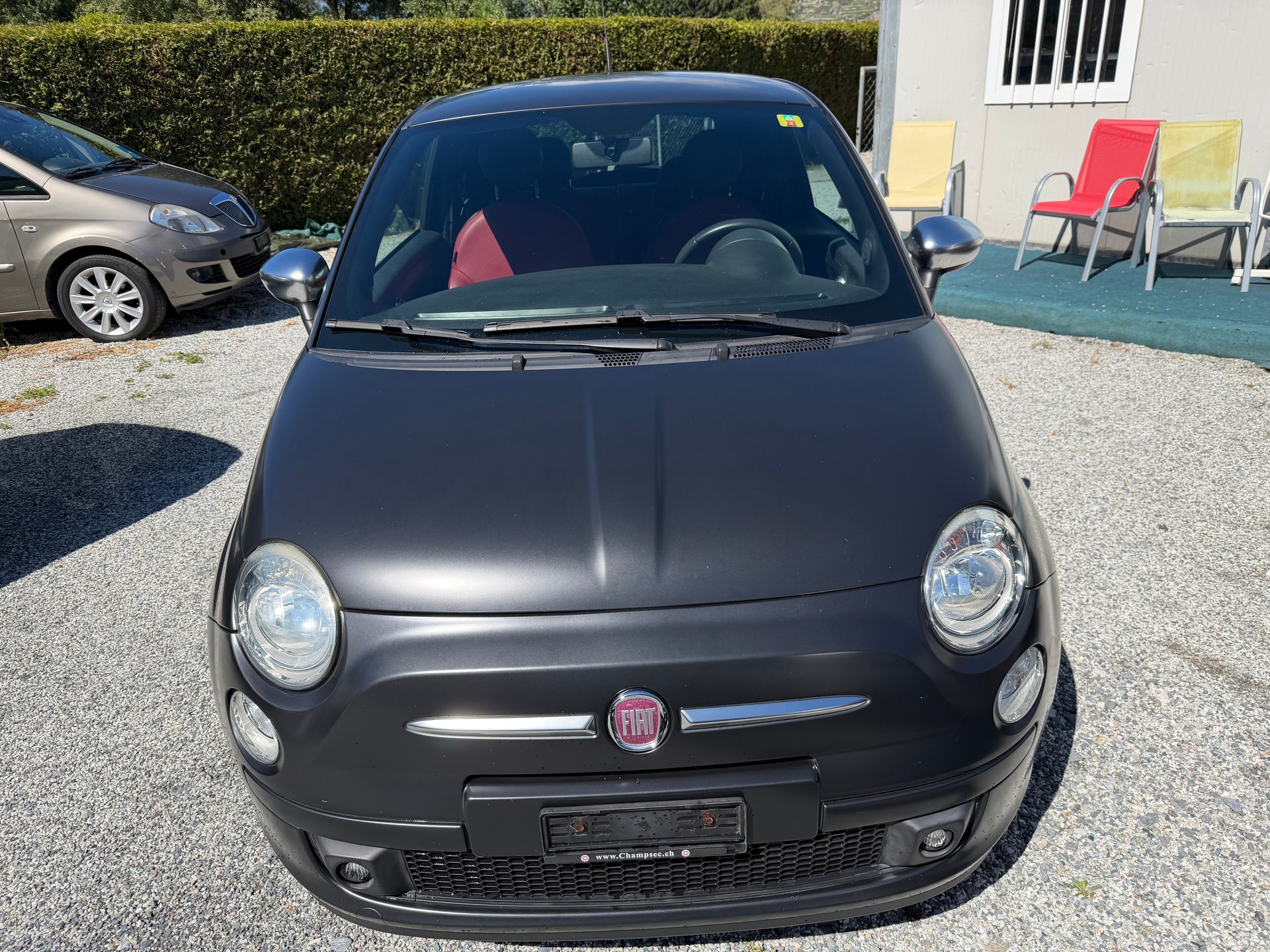 FIAT 500 1.4 16V Matt Black-image-1