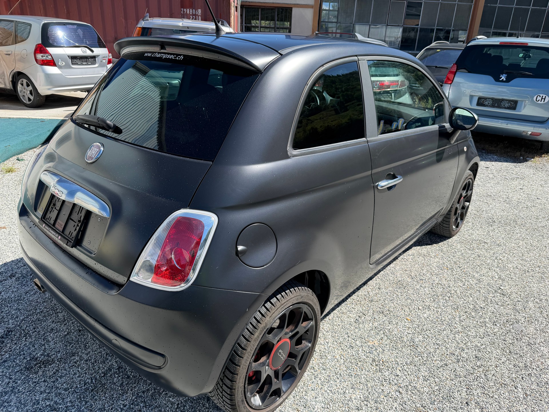 FIAT 500 1.4 16V Matt Black-image-5