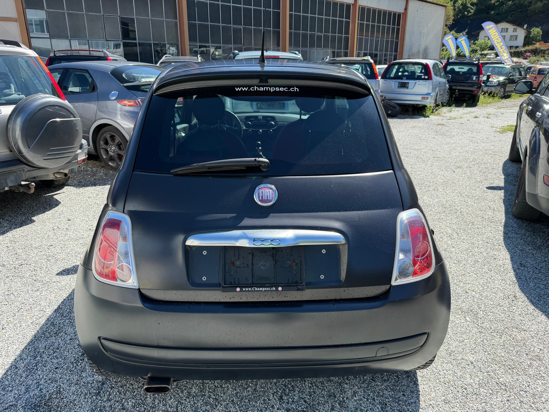 FIAT 500 1.4 16V Matt Black-image-4