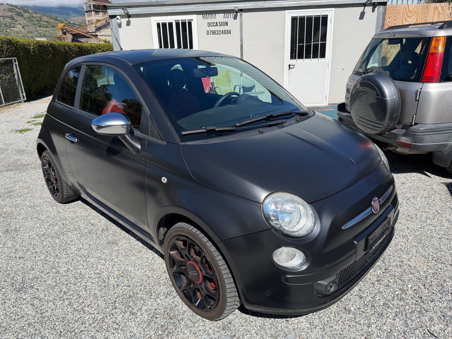 FIAT 500 1.4 16V Matt Black-image-2