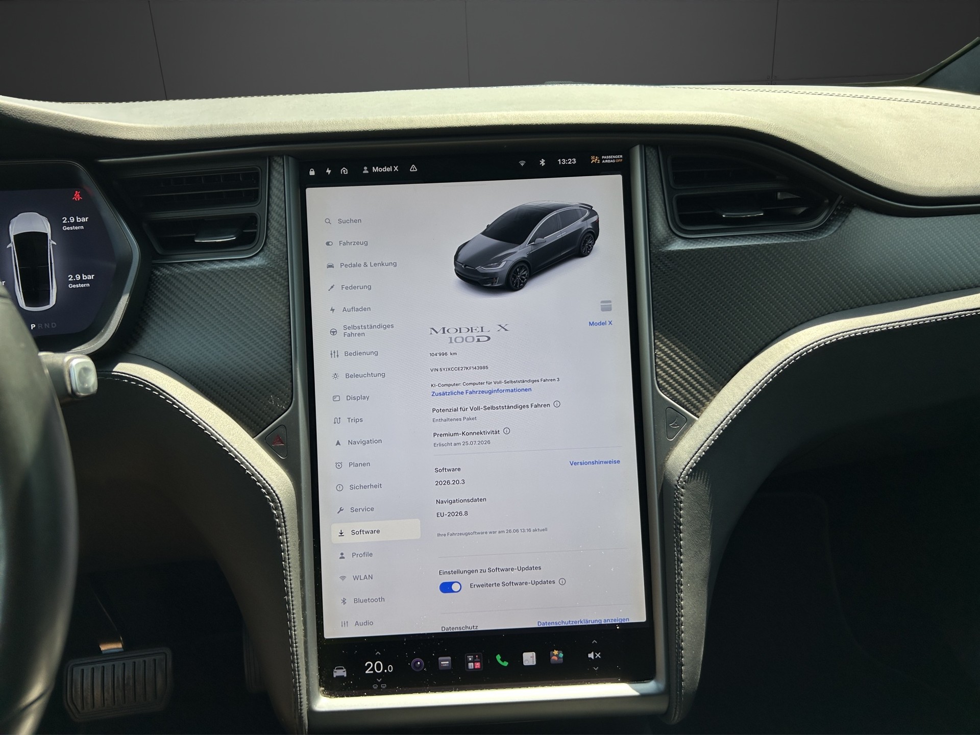TESLA Model X 100 D Maximale Reichweite / FSD / Neue Batterie Mai 2026-image-11