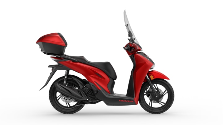 HONDA SH125 Smart Top Box Accessoires**Modell 2026**Neufahrzeug**Matte Pearl Diaspro Red Sport**Jetzt reservieren möglich