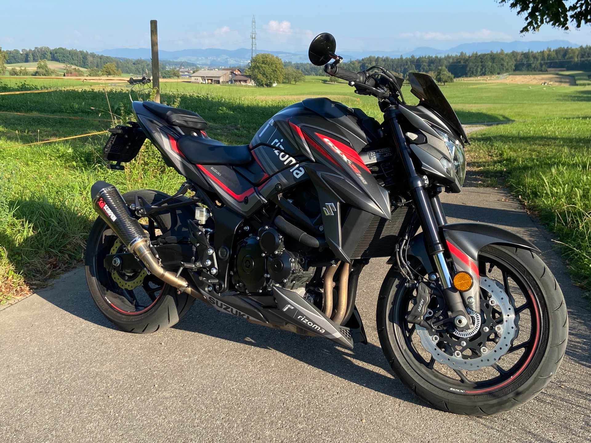 SUZUKI GSX-S 750 Rizoma