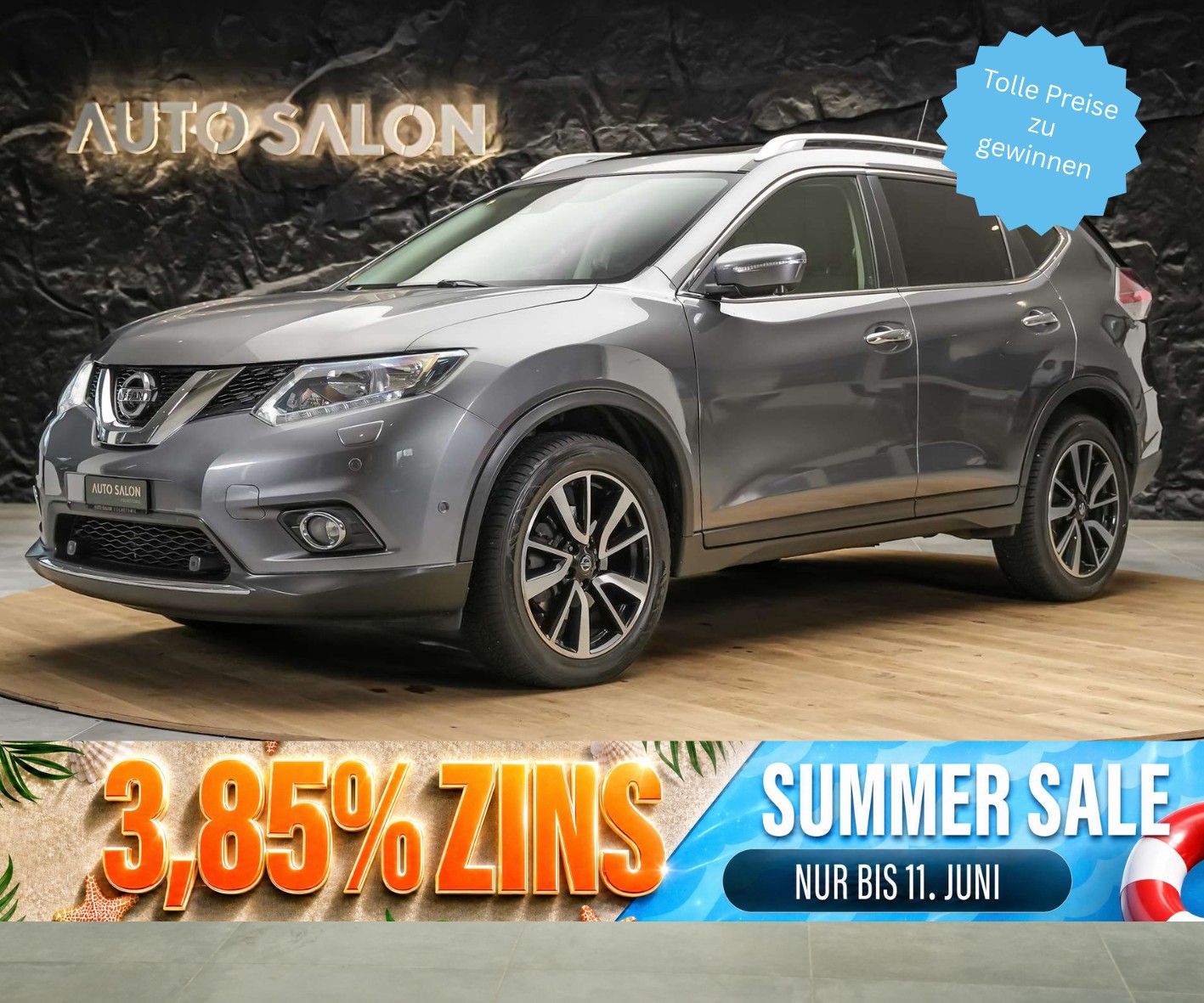 NISSAN X-Trail 2.0 dCi N-Vision 4x4 *Panorama*360° Kamera*Navigationssystem*