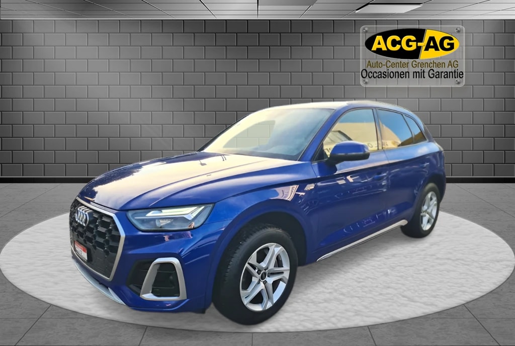 AUDI Q5 40 TDI S-line quattro S-tronic ** 204 PS ** Voll-Leder ** Sitzheizung ** Abstandsregelsysteme ** Frisch Ab MFK & Service **-image-2