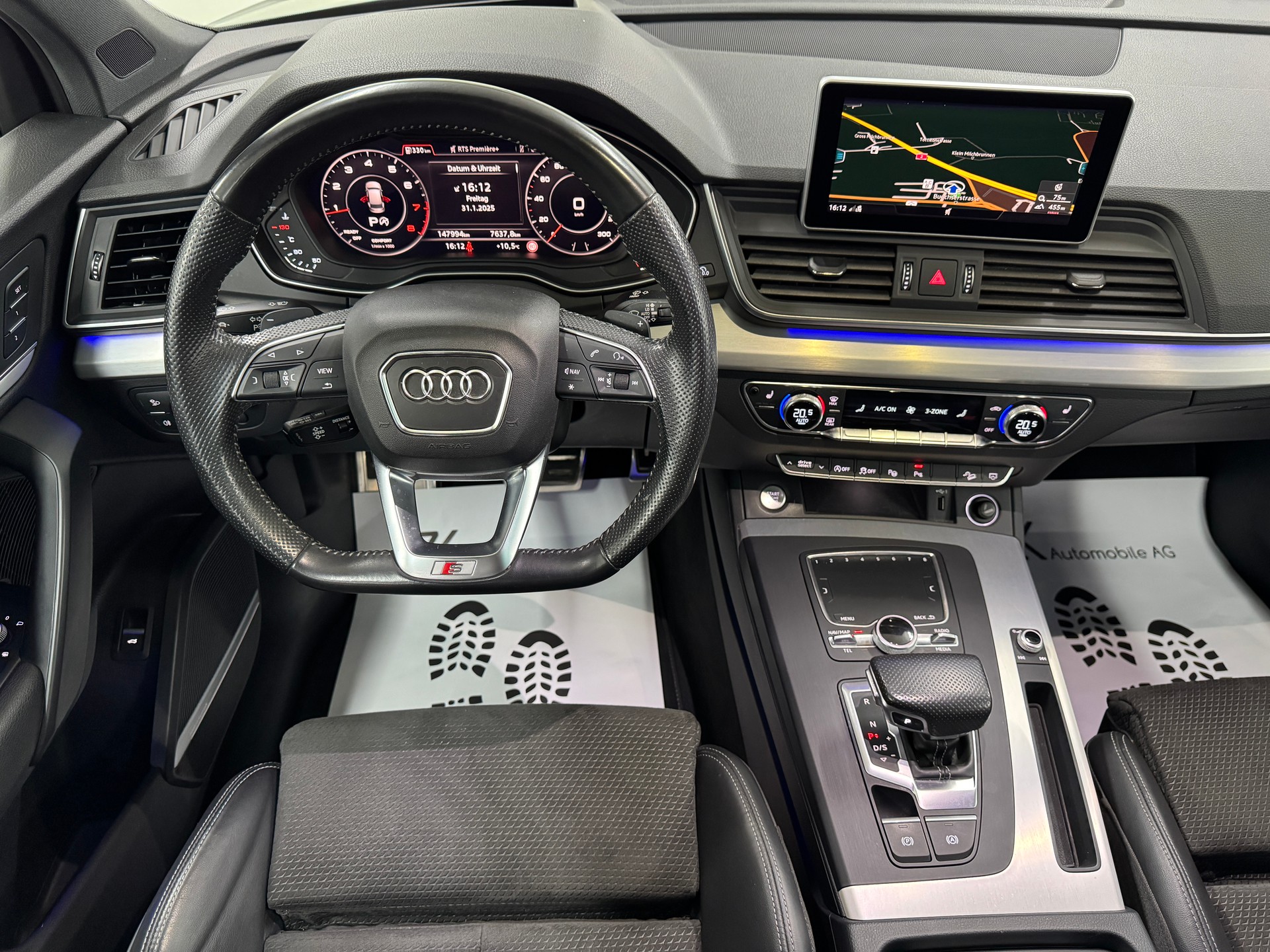 AUDI Q5 2.0 TFSI sport 252PS S-Line quattro S-tronic | Panoramadach | Head-Up Display | virtual cockpit | B&O Soundsystem |-image-12