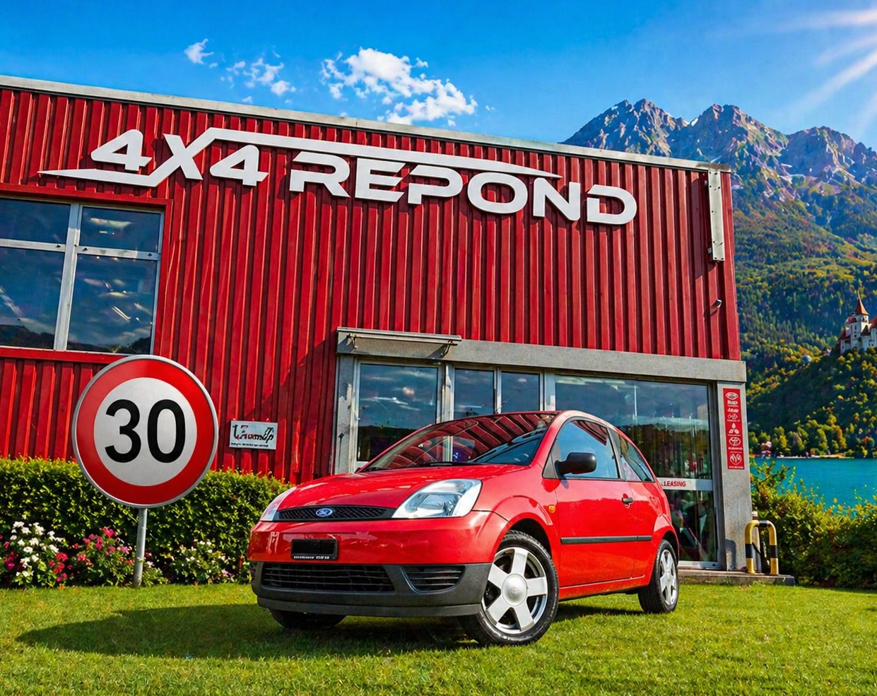 FORD Fiesta 1.4 limitée à 30km/h-image-0