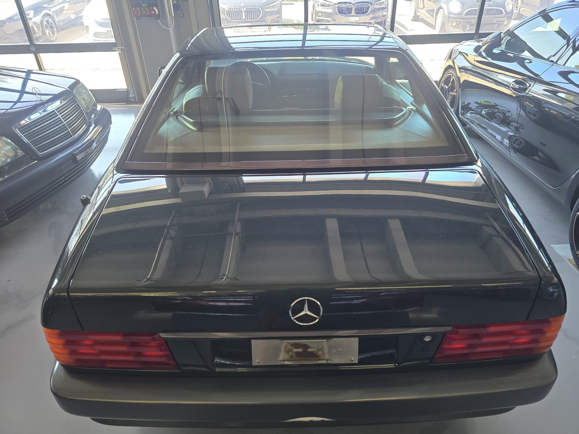MERCEDES-BENZ SL 600 Automatic *CH-Veteranenfahrzeug*1. Hand*Sehr gepflegt*Blauschwarz-Metallic*Limitierte Stückzahl*-image-16