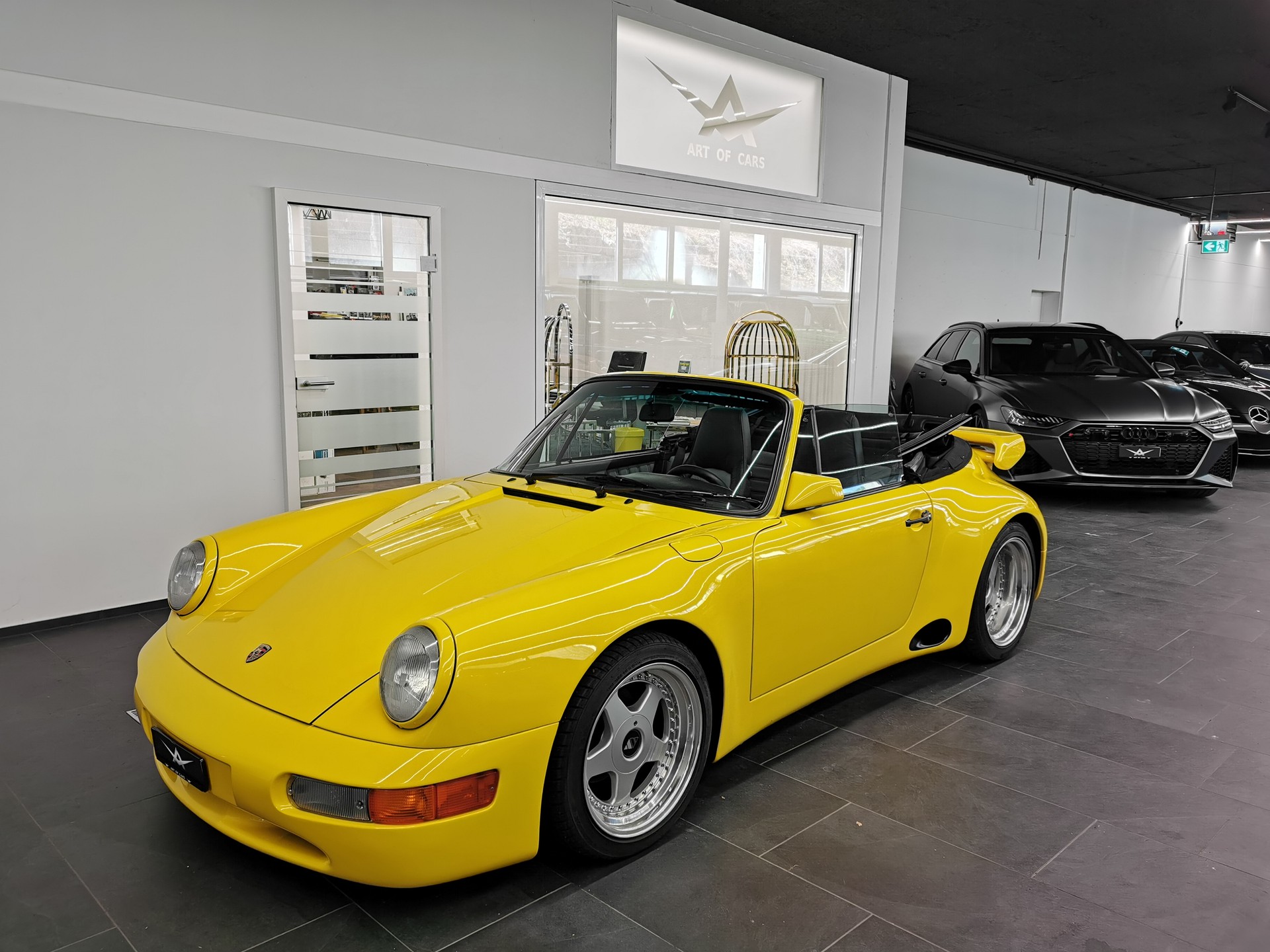 PORSCHE 911 930 964 Carrera Cabrio WTL Turbolook STROSEK Veteranfahrzeug Klimaanlage-image-5