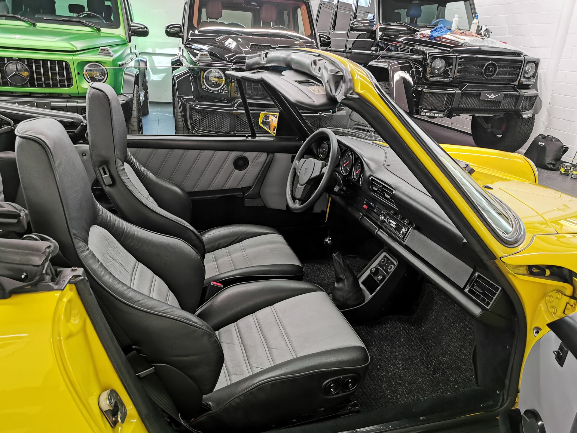 PORSCHE 911 930 964 Carrera Cabrio WTL Turbolook STROSEK Veteranfahrzeug Klimaanlage-image-9