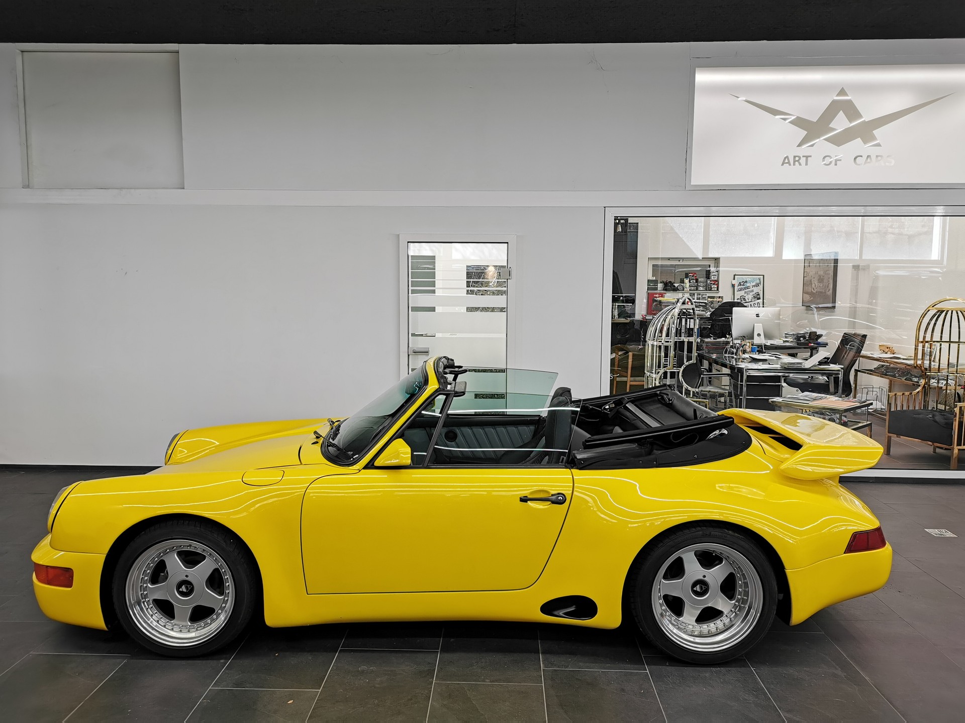 PORSCHE 911 930 964 Carrera Cabrio WTL Turbolook STROSEK Veteranfahrzeug Klimaanlage-image-2