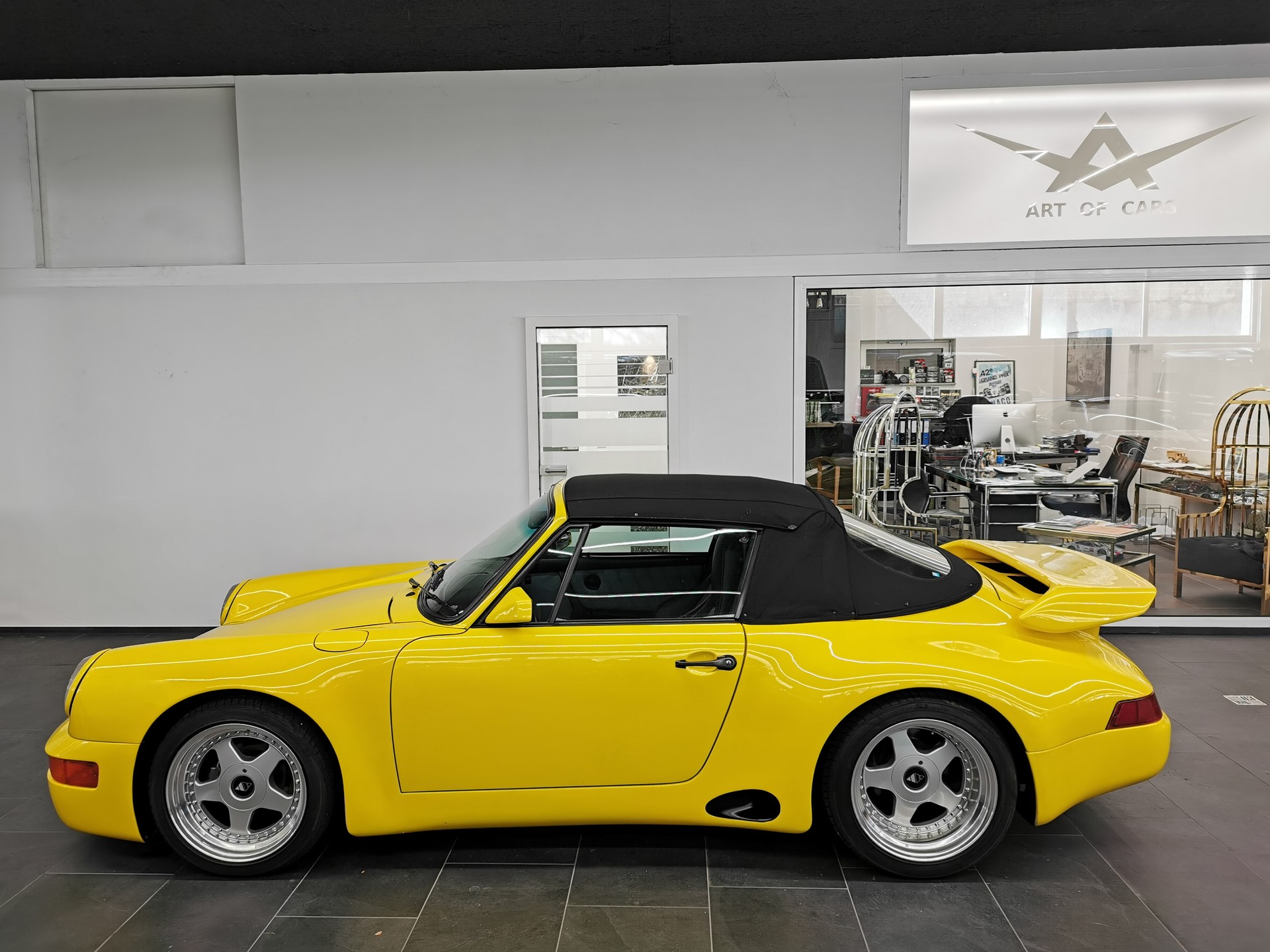 PORSCHE 911 930 964 Carrera Cabrio WTL Turbolook STROSEK Veteranfahrzeug Klimaanlage-image-11