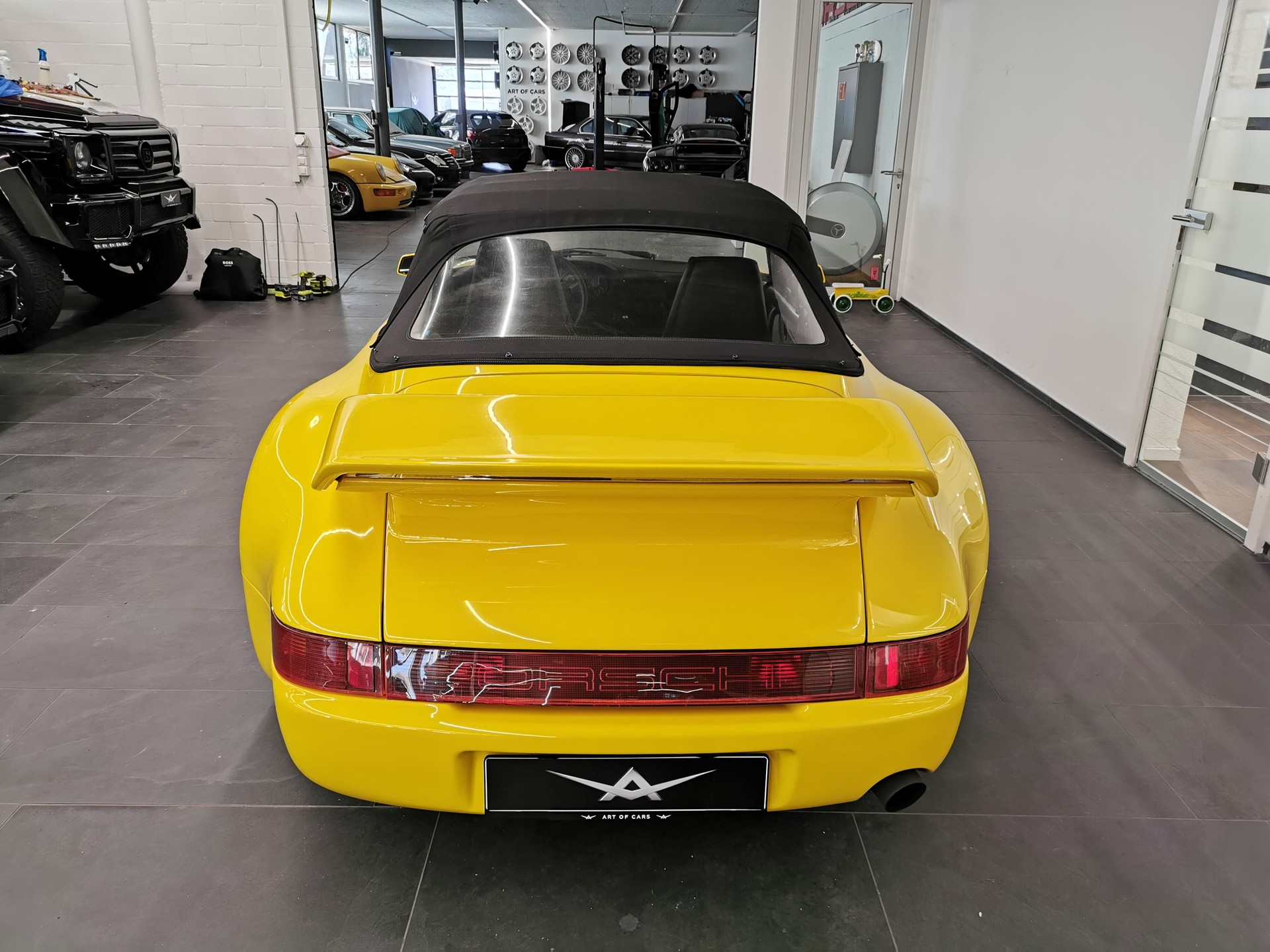 PORSCHE 911 930 964 Carrera Cabrio WTL Turbolook STROSEK Veteranfahrzeug Klimaanlage-image-13