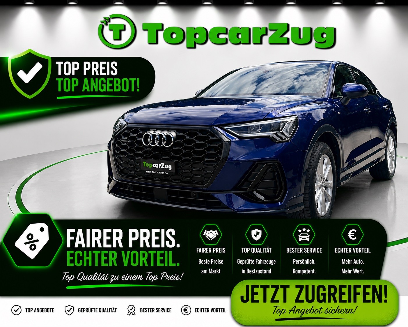 AUDI Q3 Sportback 40 TFSI S line quattro S-tronic