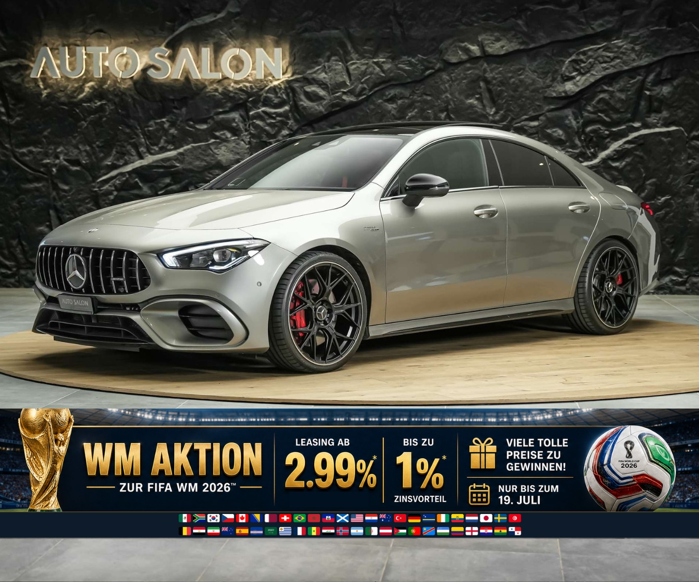 MERCEDES-BENZ CLA 45 S AMG 4Matic+ 8G-DCT *Panorama*Haed-Up*Burmester*