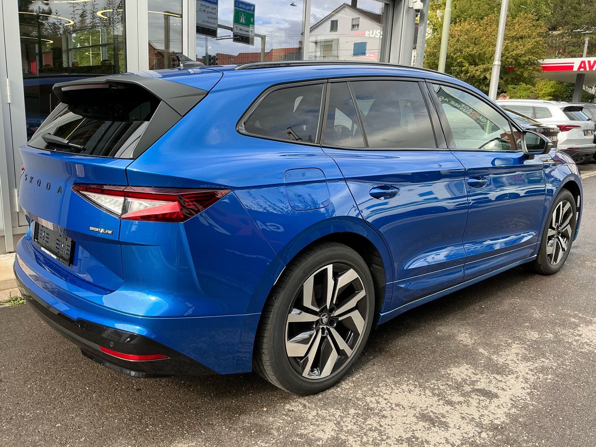 SKODA ENYAQ 85 x SPORTLINE *** ANHÄNGEKUPPLUNG & 5 JAHRE SKODA WERKSGARANTIE **-image-3