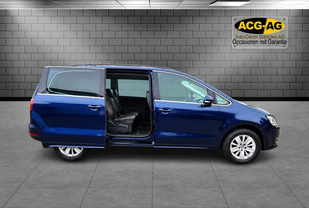 VW Sharan 2.0 TDI BlueMotion Technology Comfortline ** 7-Plätzer ** Leder ** Navi ** RF-Kamera ** Anh-Kupplung **-image-7