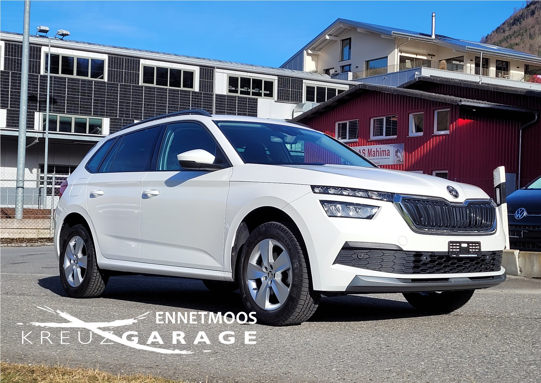 SKODA Kamiq 1.0 TSI Ambition DSG *Rückfahrkamera+8-fach m. Pneu*-image-4