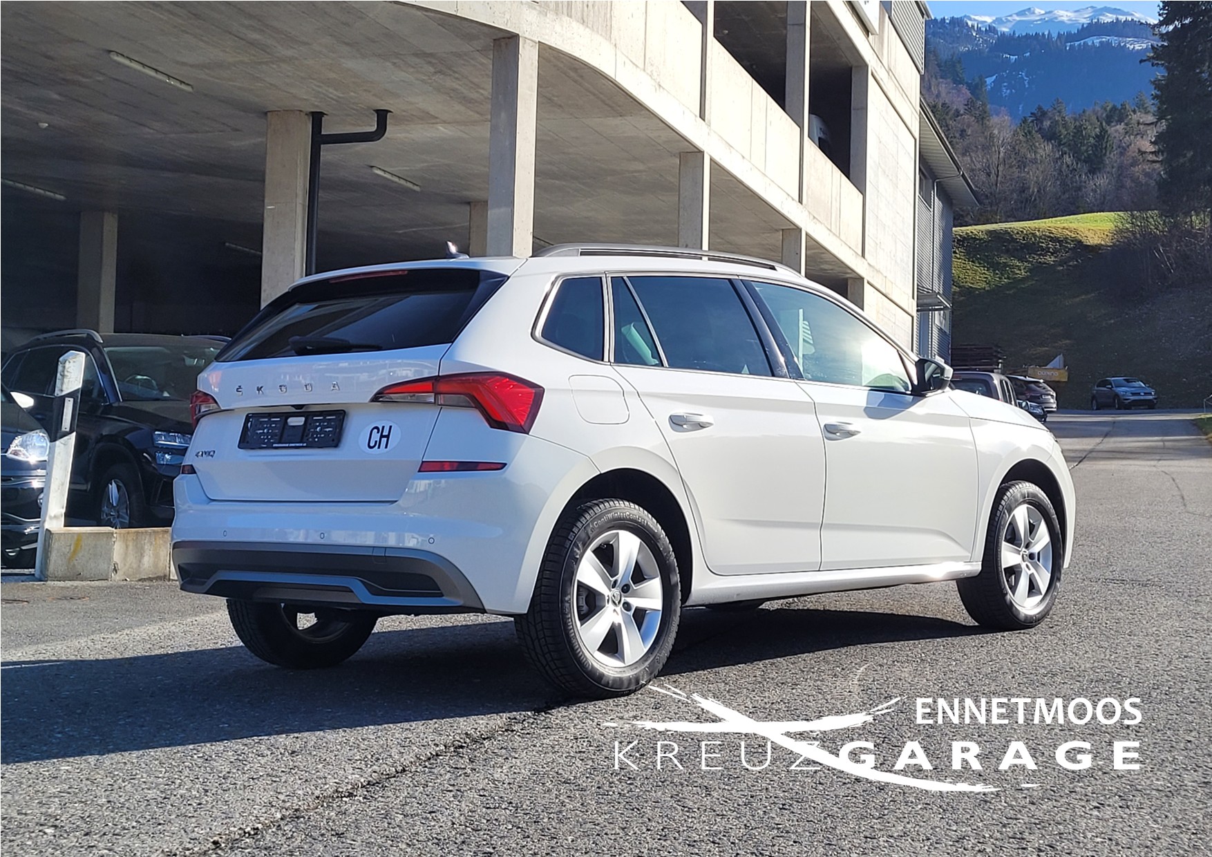 SKODA Kamiq 1.0 TSI Ambition DSG *Rückfahrkamera+8-fach m. Pneu*-image-5