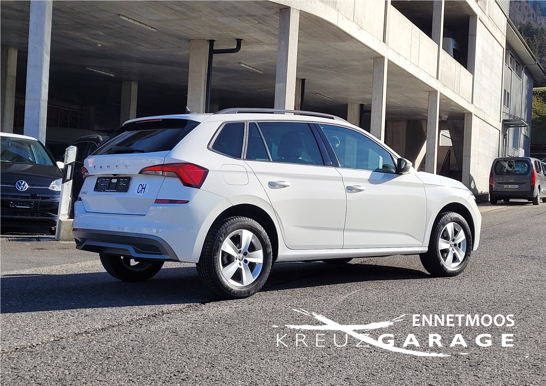 SKODA Kamiq 1.0 TSI Ambition DSG *Rückfahrkamera+8-fach m. Pneu*-image-6