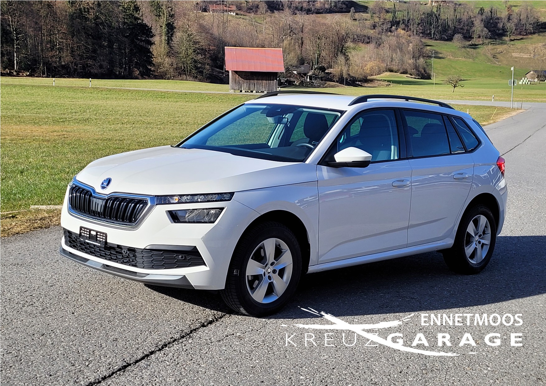 SKODA Kamiq 1.0 TSI Ambition DSG *Rückfahrkamera+8-fach m. Pneu*-image-1