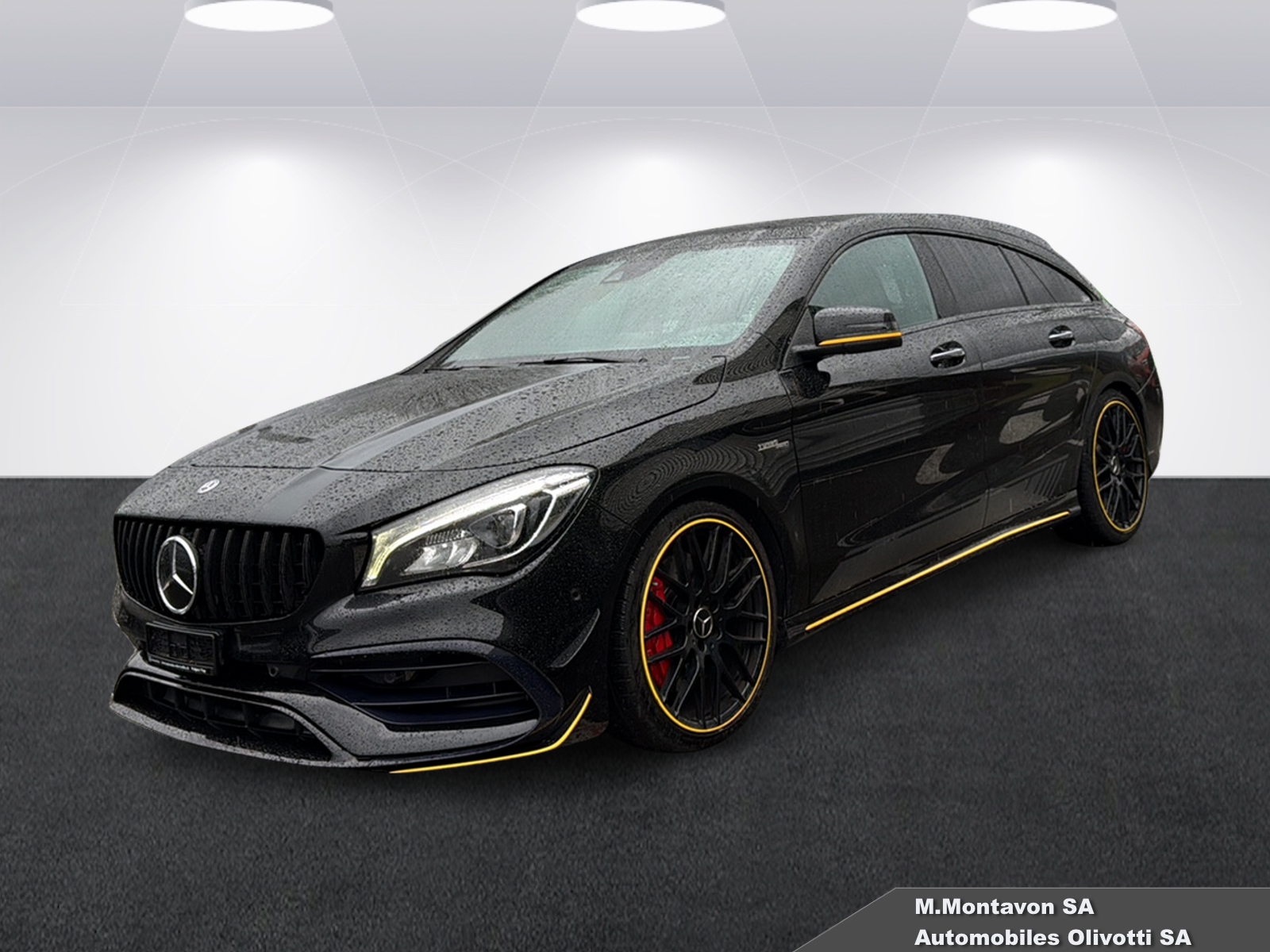 MERCEDES-BENZ CLA Shooting Brake 45 AMG Yellow Night Edition 4Matic Speed.