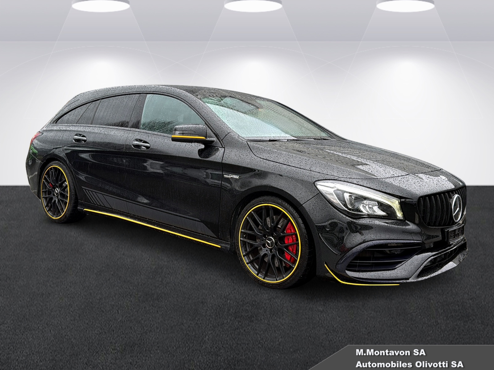 MERCEDES-BENZ CLA Shooting Brake 45 AMG Yellow Night Edition 4Matic Speed.-image-1