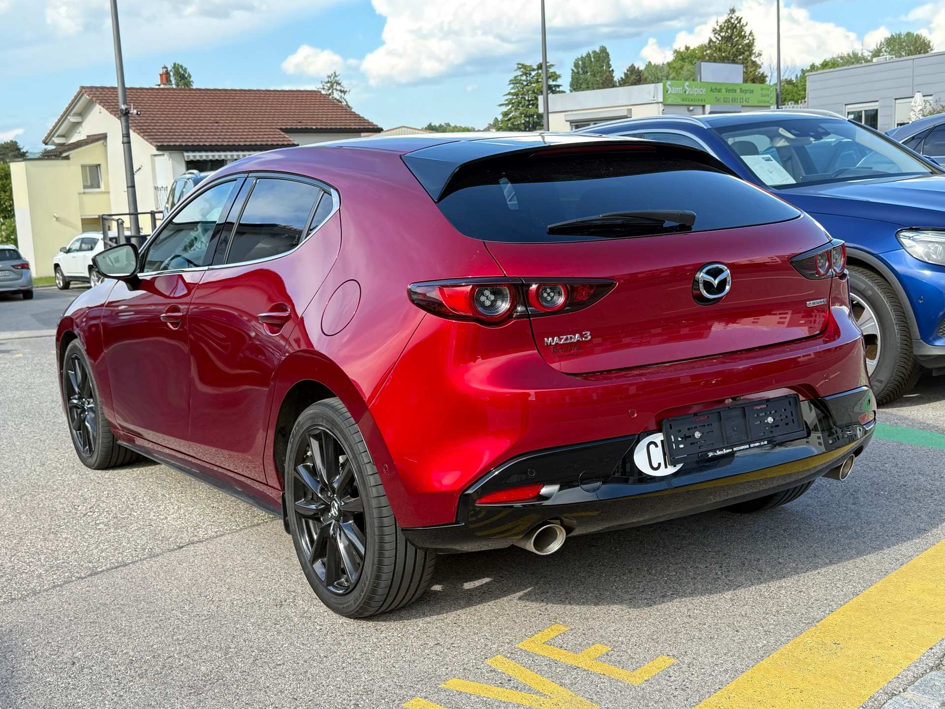 MAZDA 3 Hatchback SKYACTIV-X M Hybrid 186 CV Revolution Automatic - Véhicule CH 1ère main - NOUVELLE EXPERTISE - NEU MFK : 02.06.2026-image-7