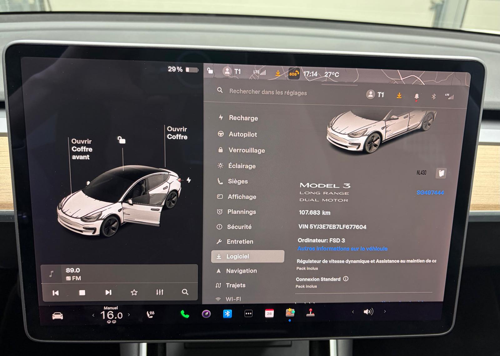 TESLA Model 3 Long Range Dual Motor AWD - Full Service Drive Capabiity-image-22